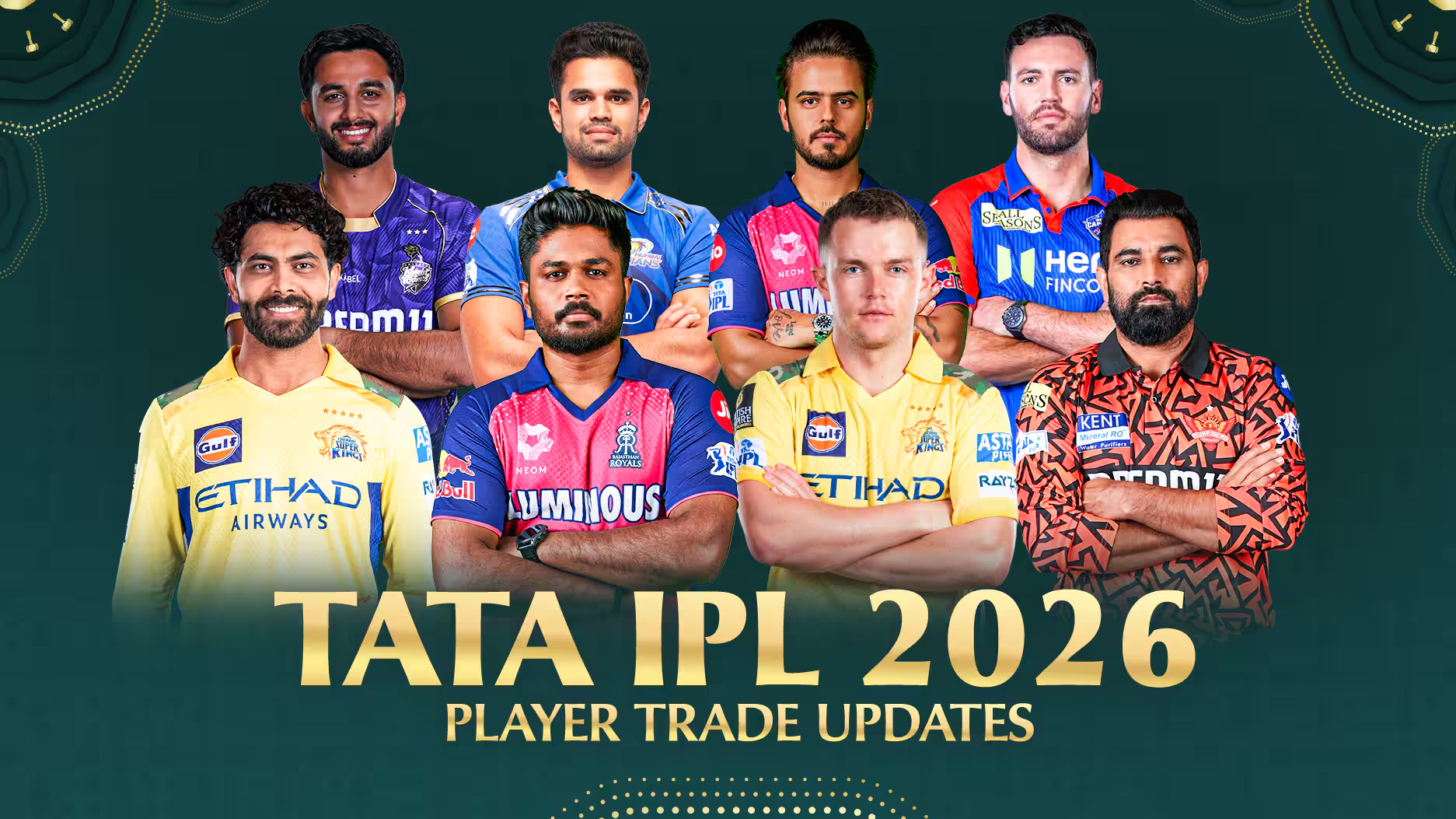 IPL 2026 all teams and captains - Bet on IceDiamond9